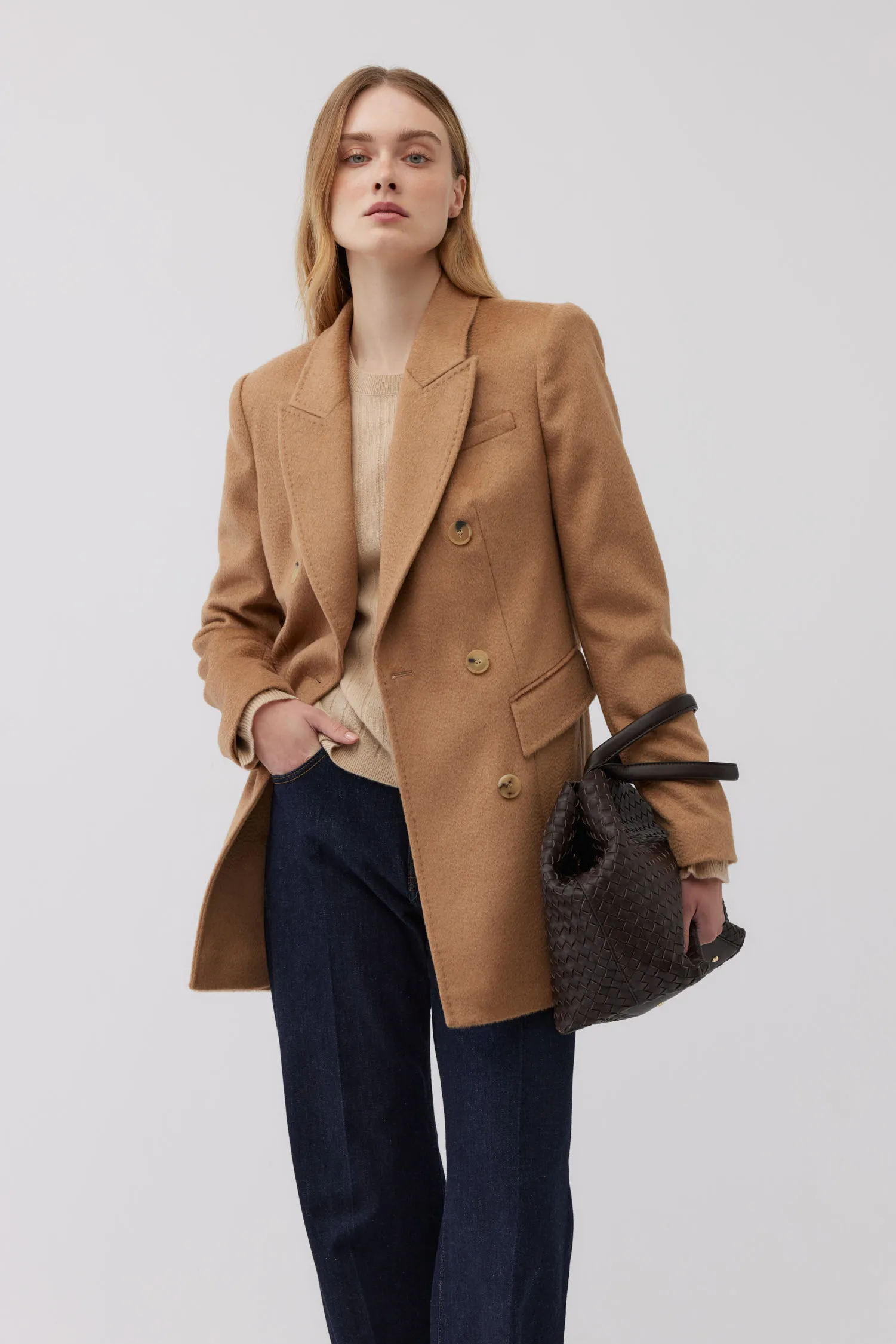 Cameljacke aus Kamelweinenwolle