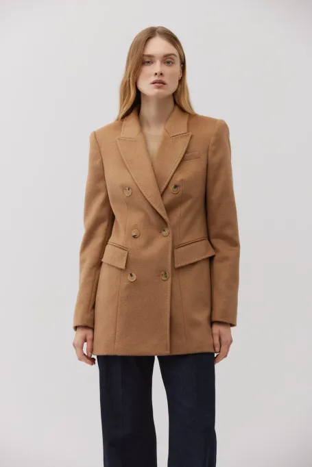 Cameljacke aus Kamelweinenwolle