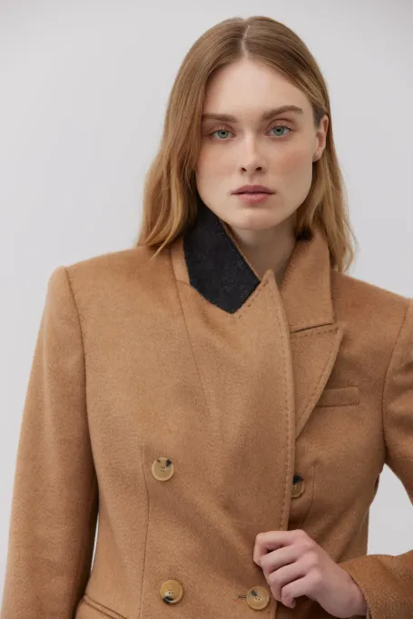 Cameljacke aus Kamelweinenwolle