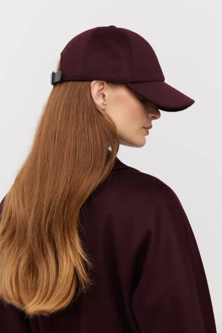 Baseballkappe mit Kaschmir- und Seidenanteil - Patrizia Aryton