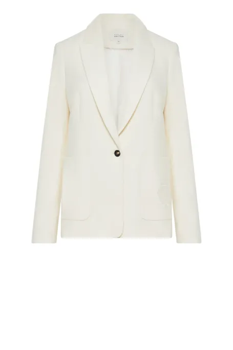 Wolljacke für einen Anzug mit einer Beimischung von Kaschmir