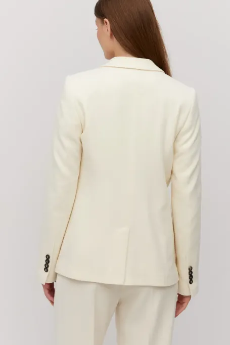 Wolljacke für einen Anzug mit einer Beimischung von Kaschmir