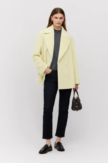 Dunkelblaue Jeans mit geradem Schnitt