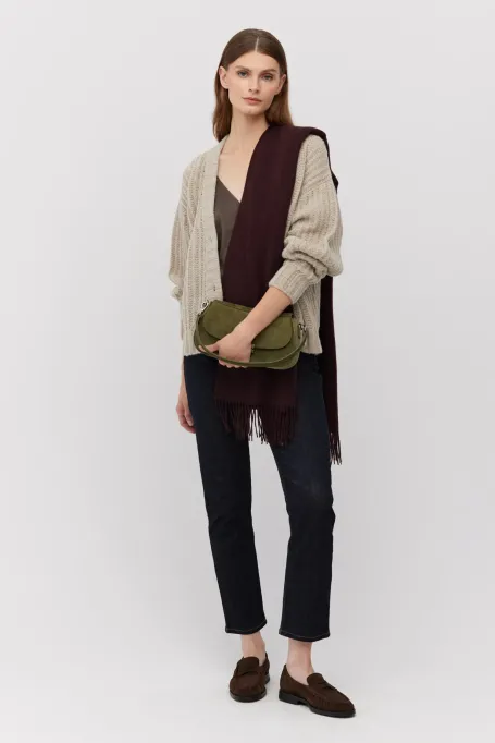 Cardigan mit Baby-Alpakawolle