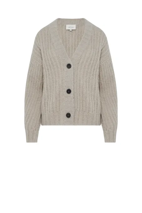 Cardigan mit Baby-Alpakawolle