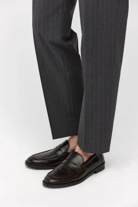 Loafer aus echtem Leder