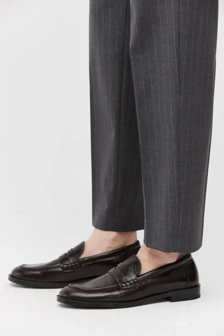 Loafer aus echtem Leder