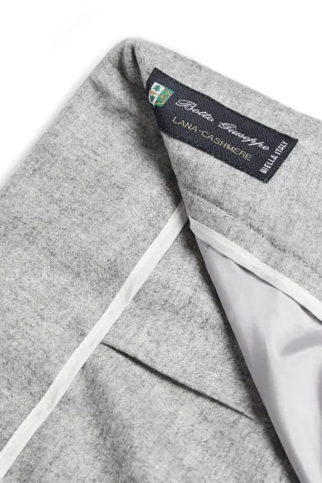 Graue Anzughose mit Kaschmir - Patrizia Aryton Graue Anzughose mit Kaschmir - Patrizia Aryton