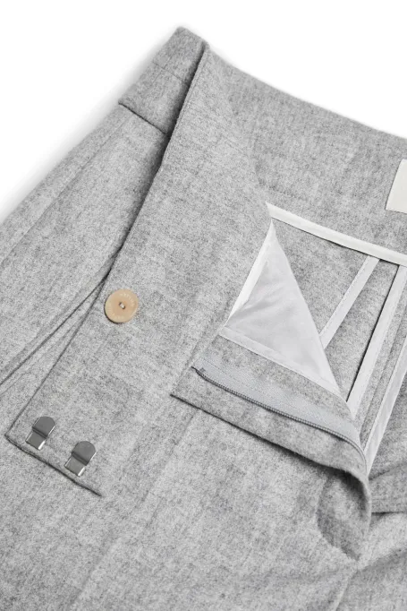 Graue Anzughose mit Kaschmir - Patrizia Aryton Graue Anzughose mit Kaschmir - Patrizia Aryton