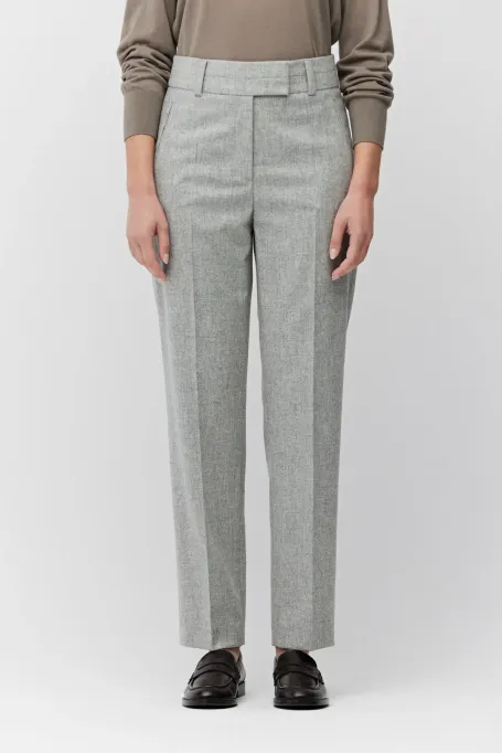 Graue Anzughose mit Kaschmir - Patrizia Aryton