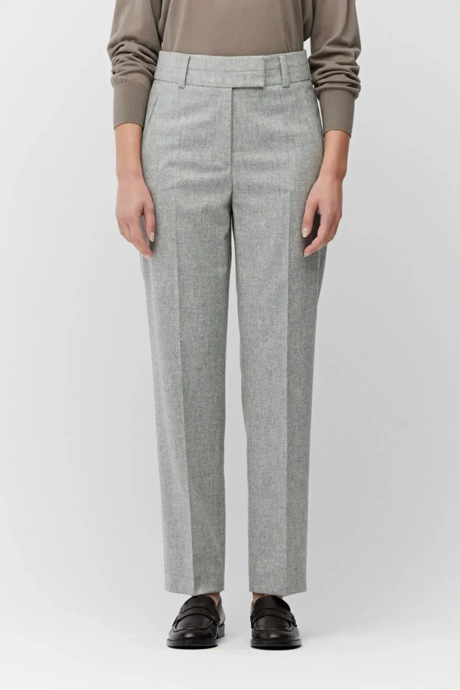 Graue Anzughose mit Kaschmir - Patrizia Aryton Graue Anzughose mit Kaschmir - Patrizia Aryton