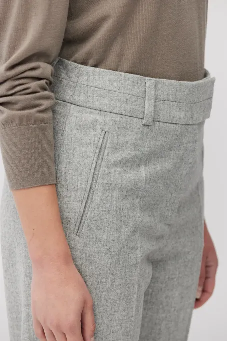 Graue Anzughose mit Kaschmir - Patrizia Aryton Graue Anzughose mit Kaschmir - Patrizia Aryton