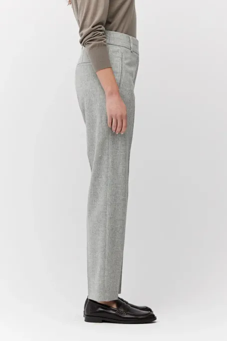 Graue Anzughose mit Kaschmir - Patrizia Aryton Graue Anzughose mit Kaschmir - Patrizia Aryton