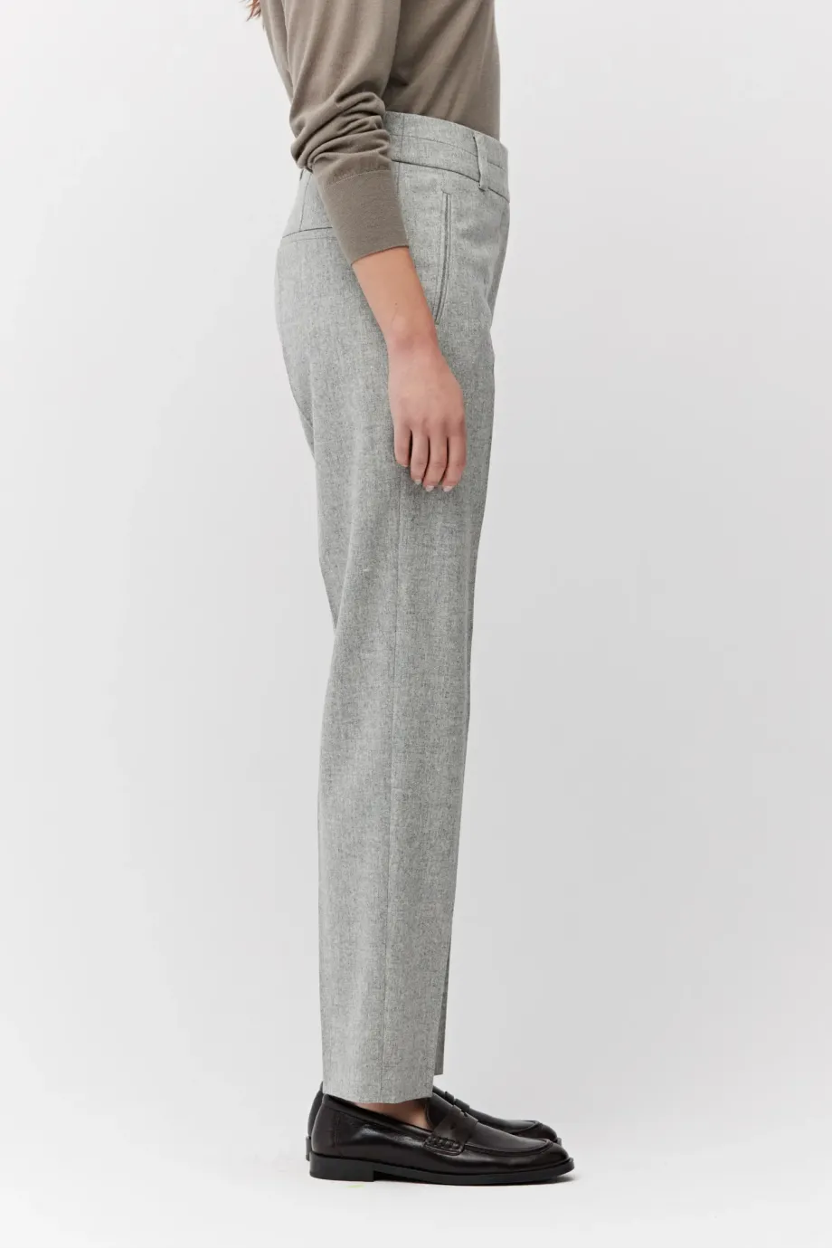 Graue Anzughose mit Kaschmir - Patrizia Aryton Graue Anzughose mit Kaschmir - Patrizia Aryton