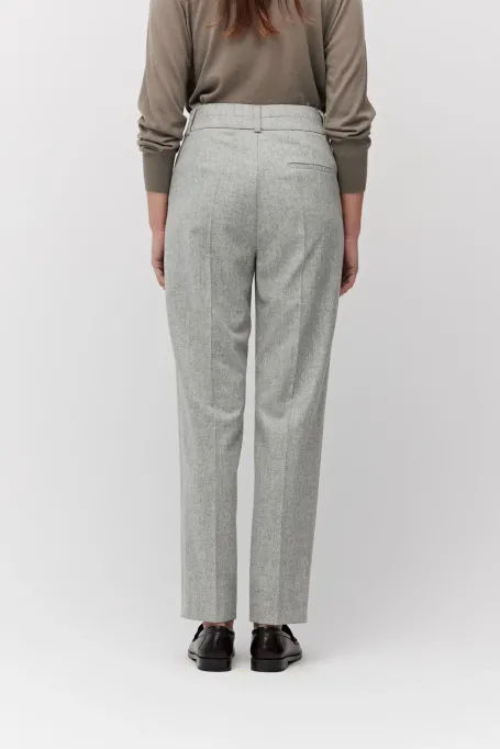 Graue Anzughose mit Kaschmir - Patrizia Aryton Graue Anzughose mit Kaschmir - Patrizia Aryton