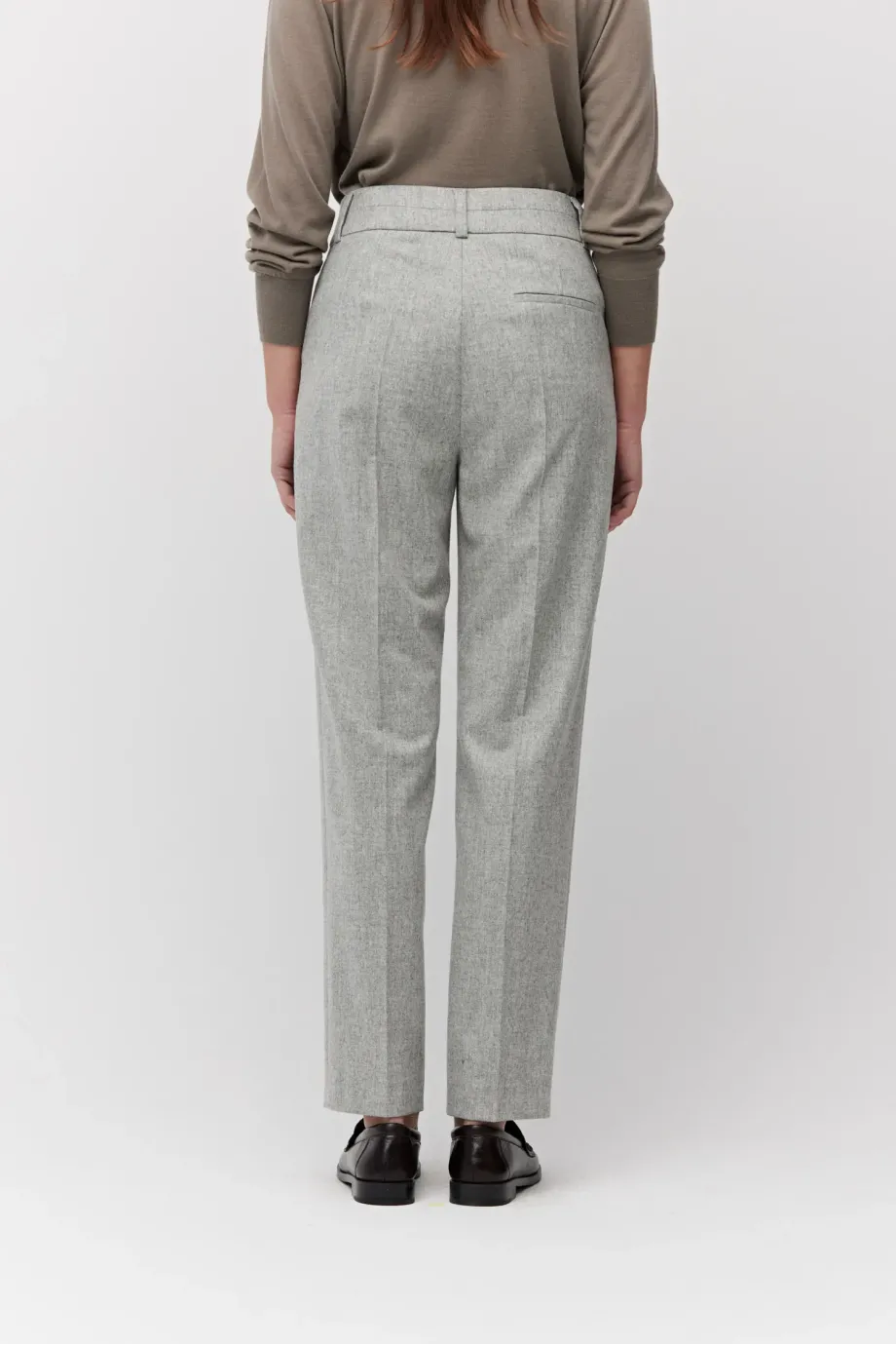 Graue Anzughose mit Kaschmir - Patrizia Aryton Graue Anzughose mit Kaschmir - Patrizia Aryton