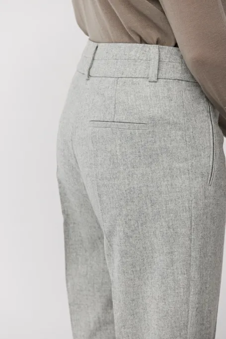 Graue Anzughose mit Kaschmir - Patrizia Aryton Graue Anzughose mit Kaschmir - Patrizia Aryton