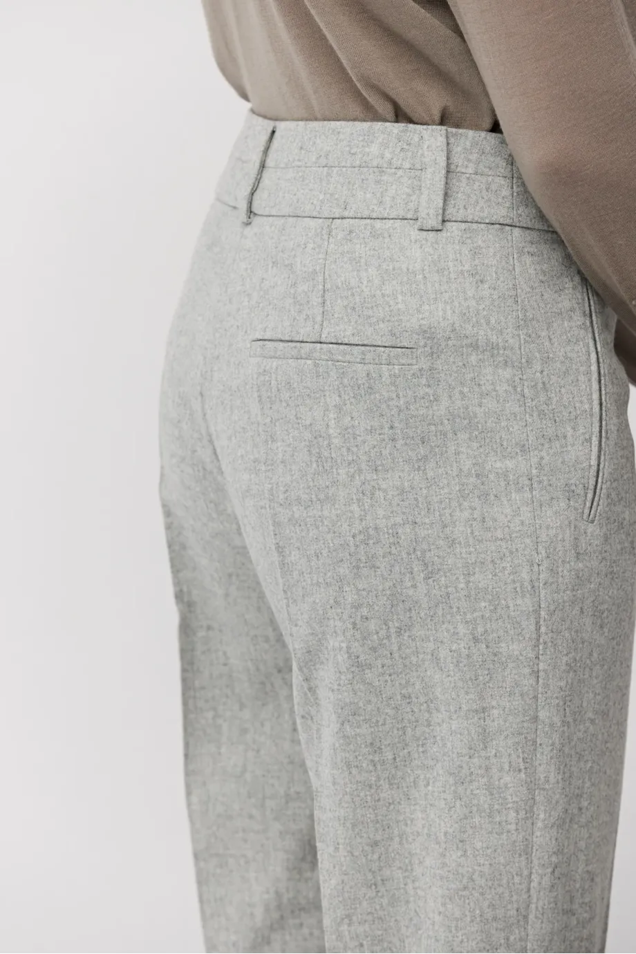 Graue Anzughose mit Kaschmir - Patrizia Aryton Graue Anzughose mit Kaschmir - Patrizia Aryton