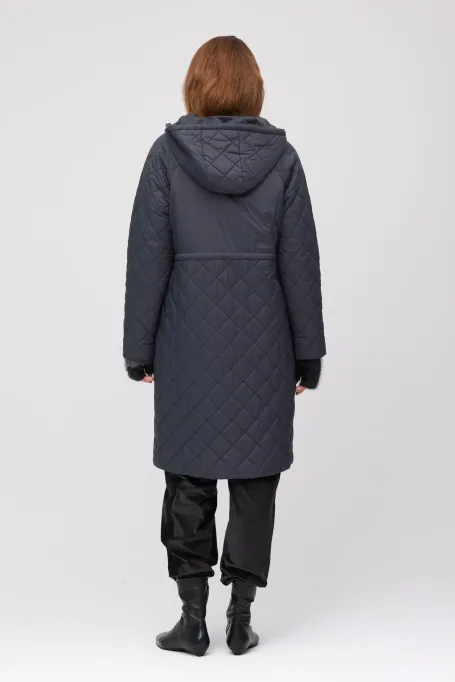 Graue Jacke mit Kamelwolle - Patrizia Aryton