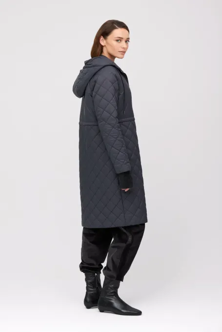 Graue Jacke mit Kamelwolle - Patrizia Aryton