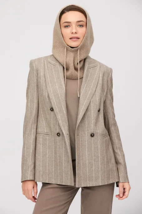 Kaschmir-Balaclava-Schlauchschal - Patrizia Aryton