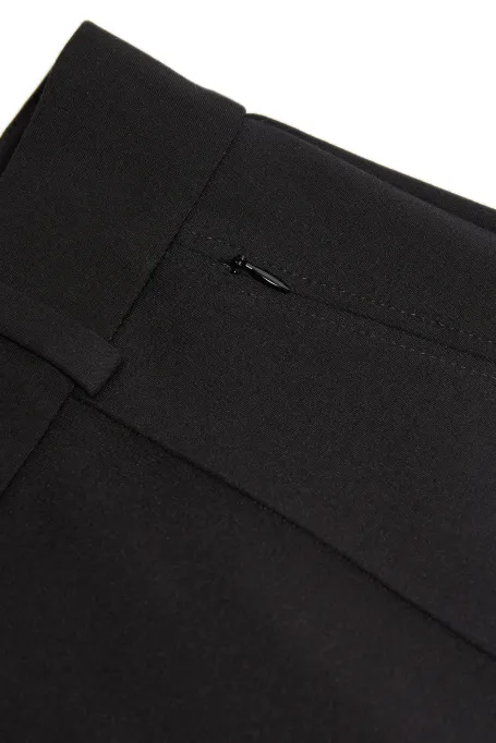 Schwarze Hose mit weiter Beinweite - Patrizia Aryton