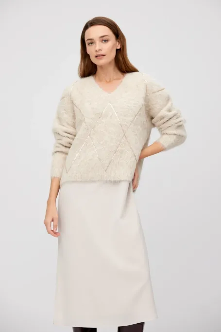 Pullover aus Alpakawolle