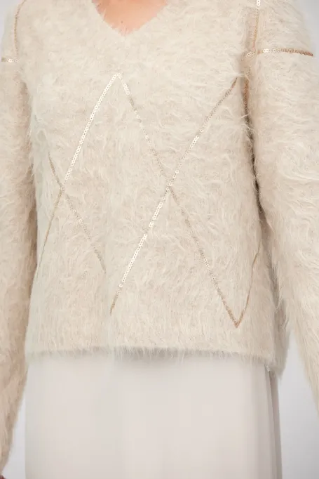 Pullover aus Alpakawolle