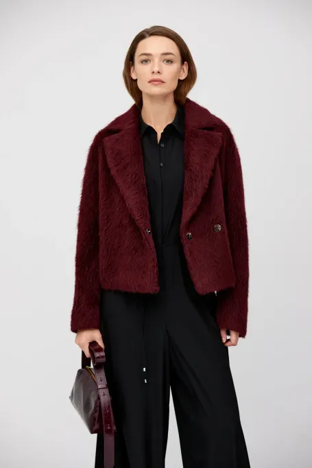 Jacke mit Alpaka- und Lammwolle - Patrizia Aryton