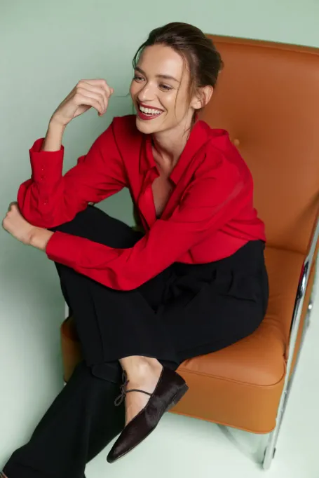 Seidenbluse - Patrizia Aryton