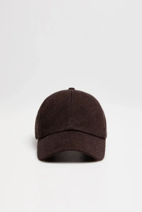 Basecap mit Kaschmiranteil