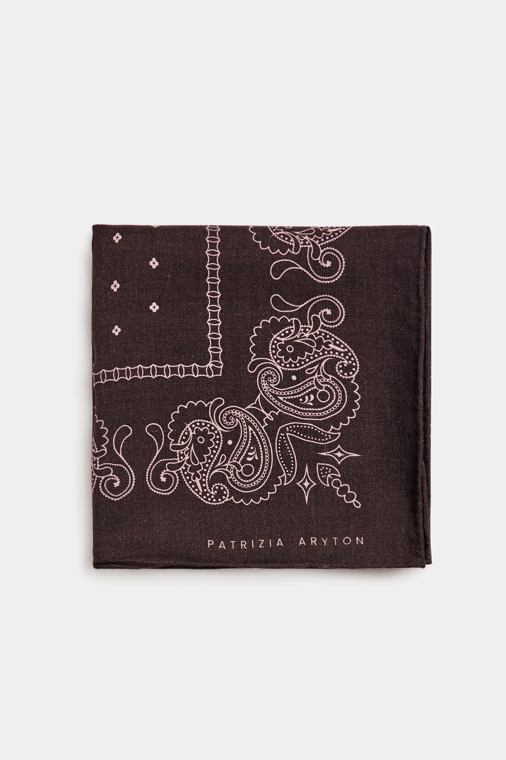 Tuch aus Wolle und Seide