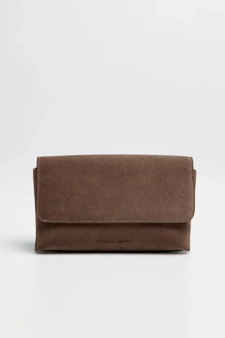 Braune Tasche aus Veloursleder - Patrizia Aryton Braune Tasche aus Veloursleder - Patrizia Aryton