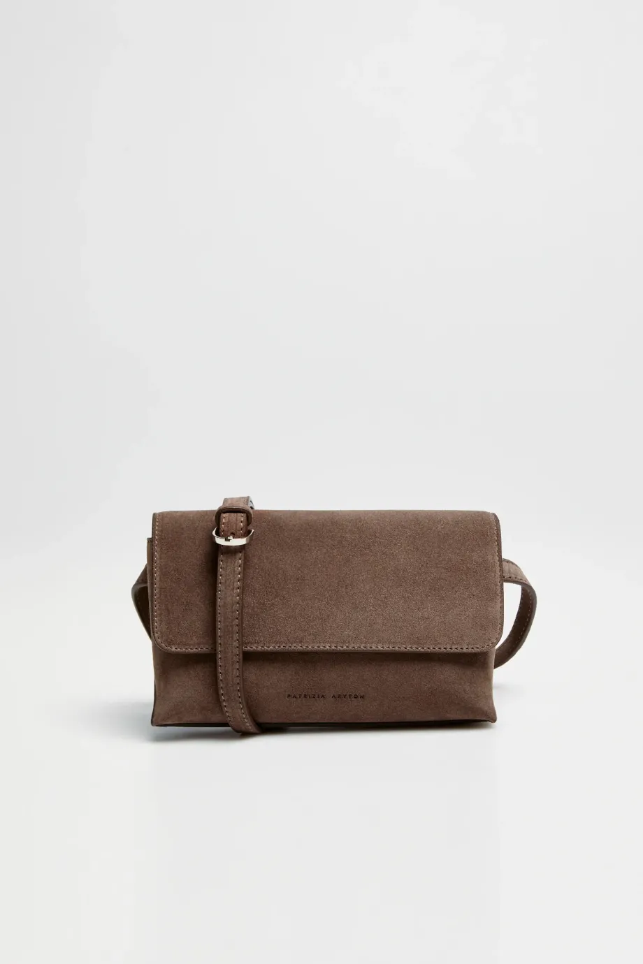 Braune Tasche aus Veloursleder - Patrizia Aryton Braune Tasche aus Veloursleder - Patrizia Aryton