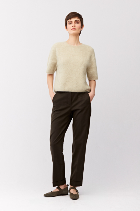 Pullover mit Alpakawolle