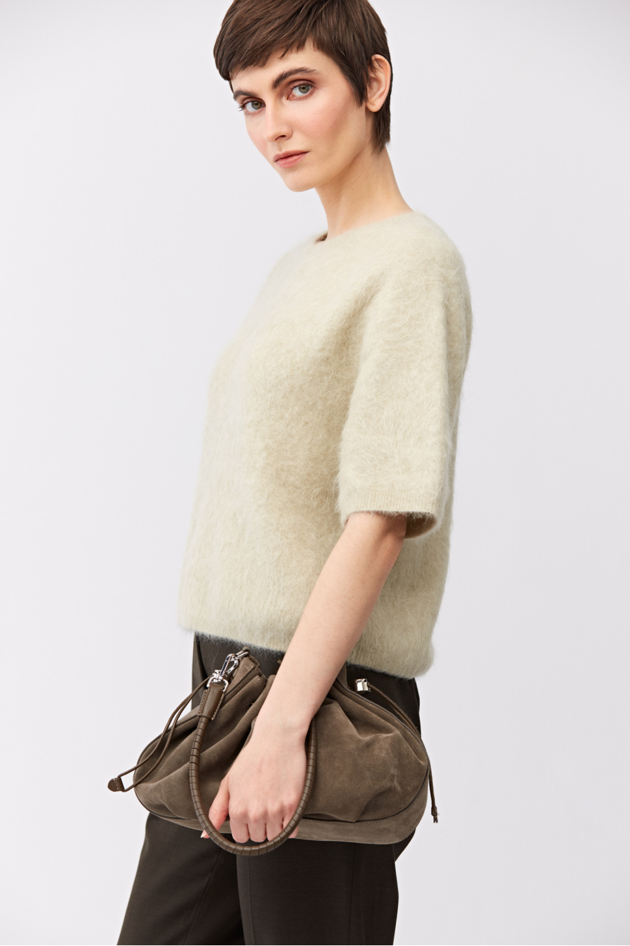 Pullover mit Alpakawolle Pullover mit Alpakawolle