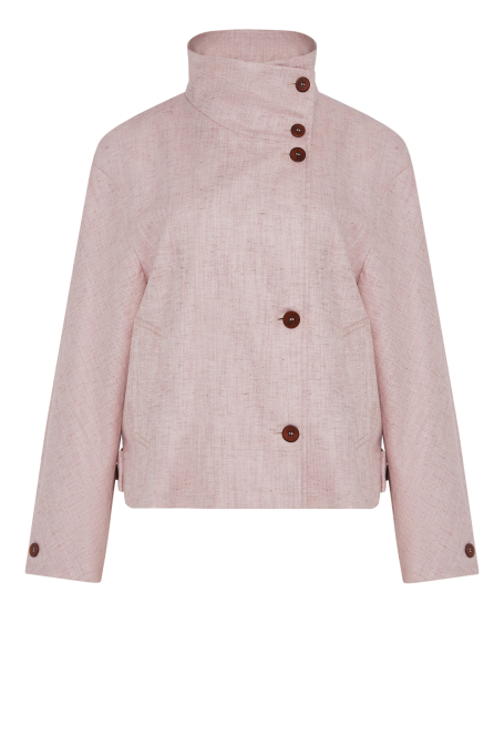 Jacke mit Stehkragen