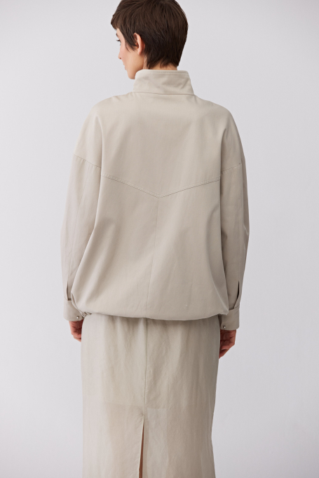 Jacke mit Stehkragen Jacke mit Stehkragen