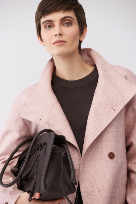 Jacke mit Stehkragen