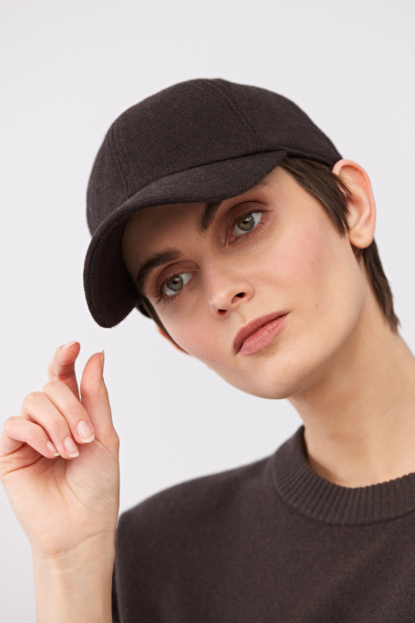 Basecap mit Kaschmiranteil