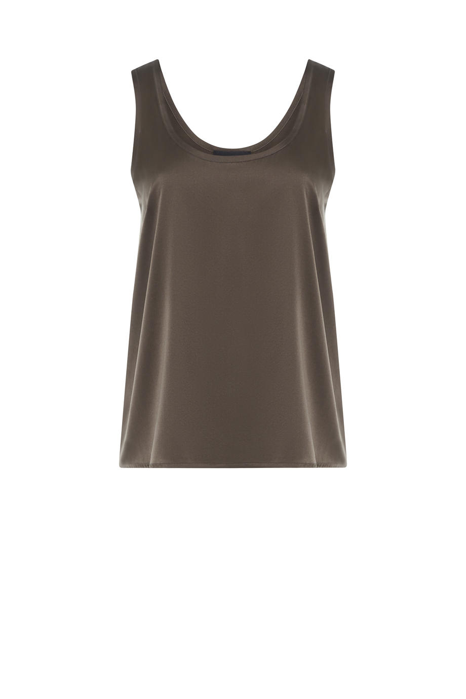 Grünes Top aus Seide Grünes Top aus Seide