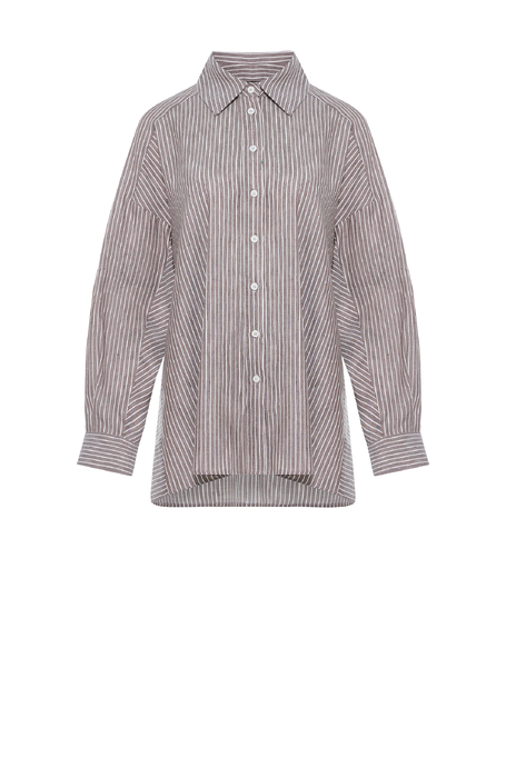 Hemd aus Leinen und Lyocell - Patrizia Aryton