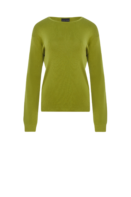 Grüne Bluse aus Baumwolle und Seide - Patrizia Aryton Grüne Bluse aus Baumwolle und Seide - Patrizia Aryton