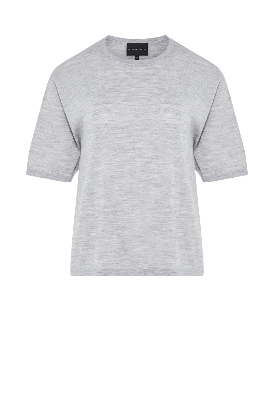 Graue Bluse mit Seide und Kaschmir - Patrizia Aryton Graue Bluse mit Seide und Kaschmir - Patrizia Aryton