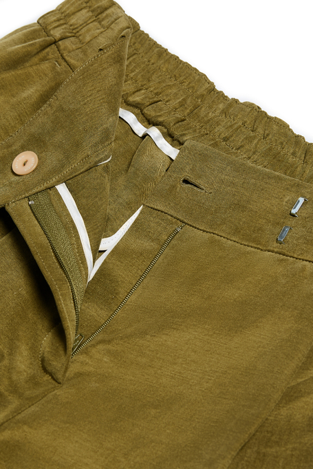 Grüne Anzughose aus Leinen und Lyocell - Patrizia Aryton Grüne Anzughose aus Leinen und Lyocell - Patrizia Aryton