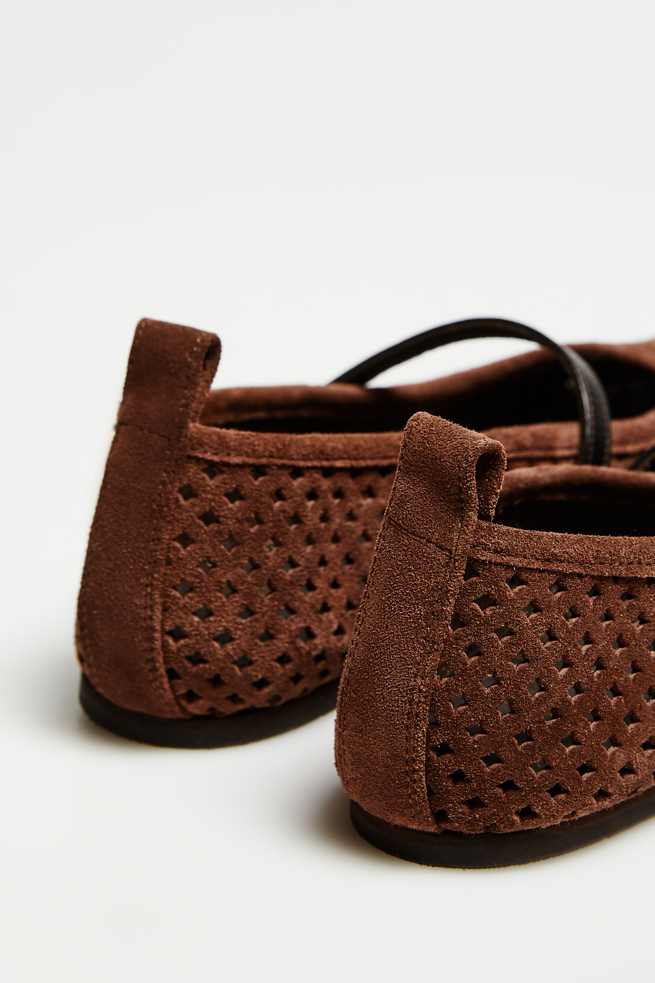 Braune Ballerinas aus Wildleder - Patrizia Aryton Braune Ballerinas aus Wildleder - Patrizia Aryton