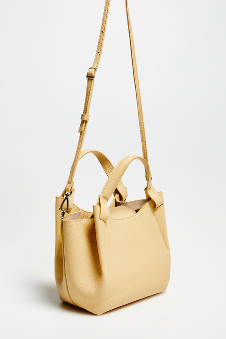 Lederhandtasche in mittlerer Größe - Patrizia Aryton