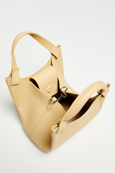 Lederhandtasche in mittlerer Größe - Patrizia Aryton