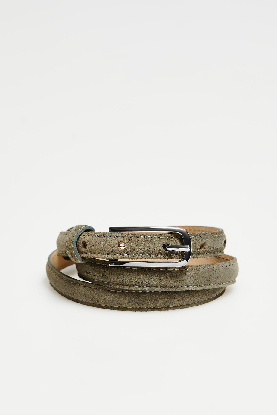 Grüner Gürtel aus Wildleder - Patrizia Aryton Grüner Gürtel aus Wildleder - Patrizia Aryton