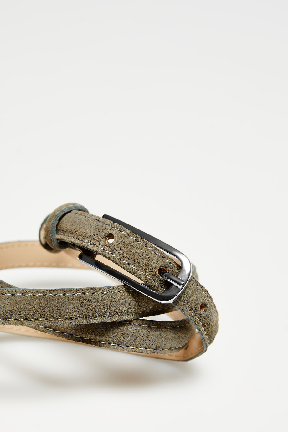 Grüner Gürtel aus Wildleder - Patrizia Aryton Grüner Gürtel aus Wildleder - Patrizia Aryton